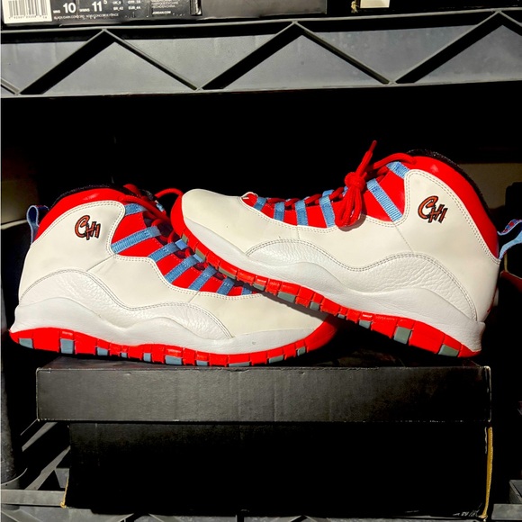 Jordan 10 Retro Chicago Flag’s - Picture 1 of 7